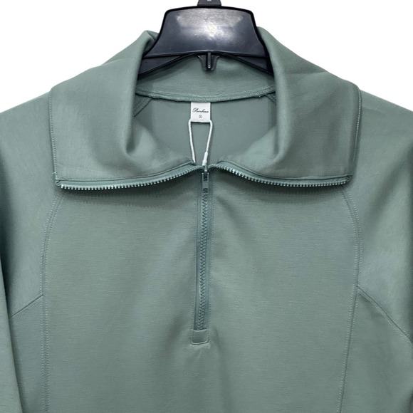 Women's Size Small 2-Piece Athletic Set 1/2 Zip Pullover & Wide Leg Pants Luxe - Picture 8 of 14